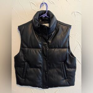 Dylan, everly vegan puffer vest